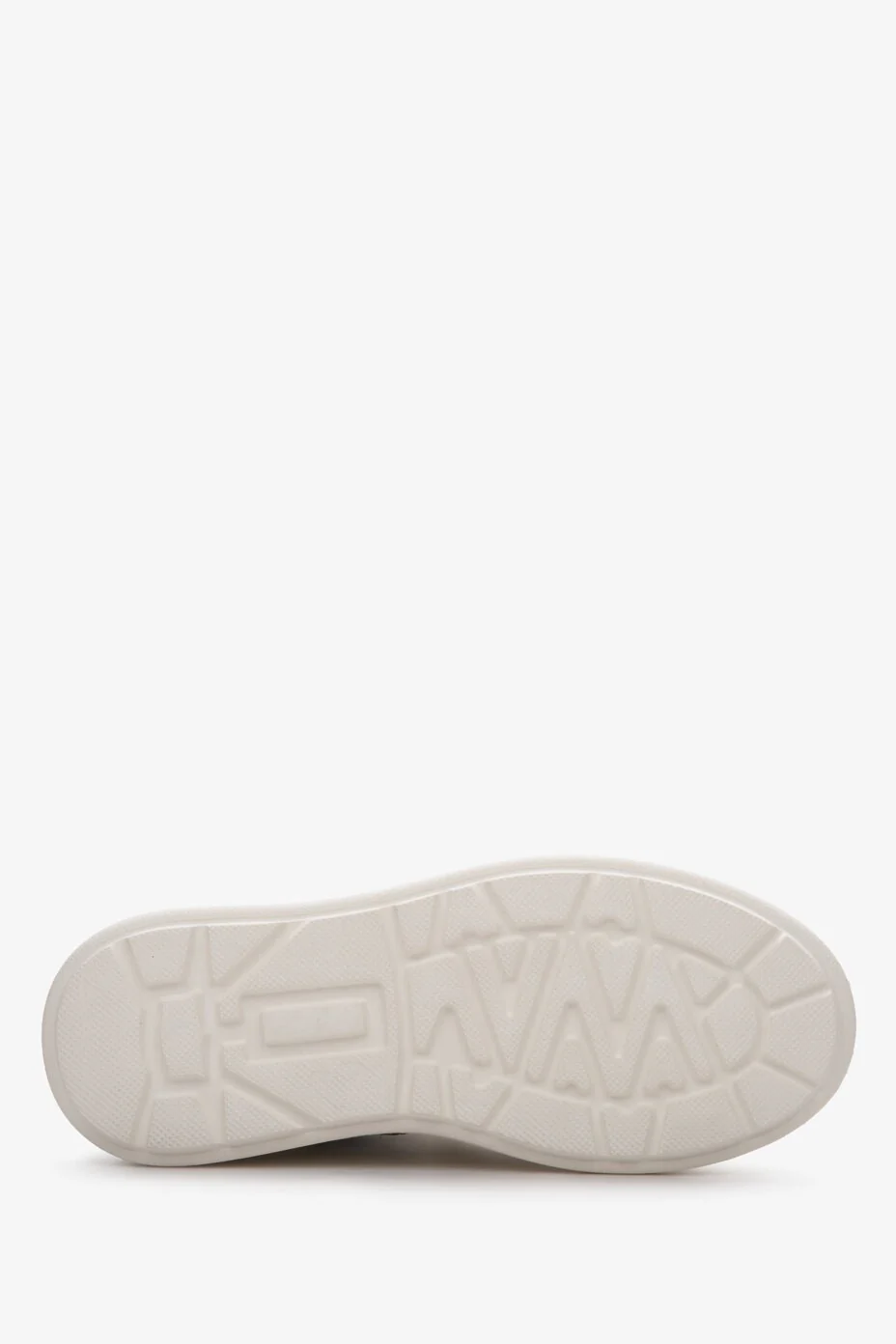 Szare skórzane botki damskie na platformie z ociepleniem Estro ER00111968 - Image 7
